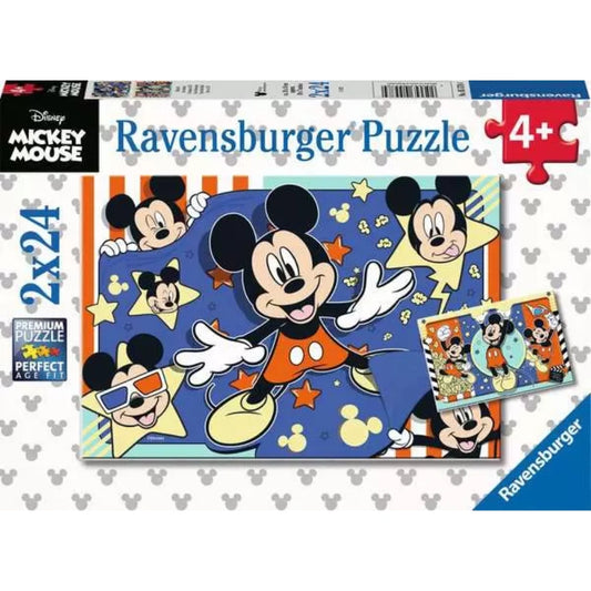 Ravensburger Puzzle 2 X 24 Teile Film ab!
