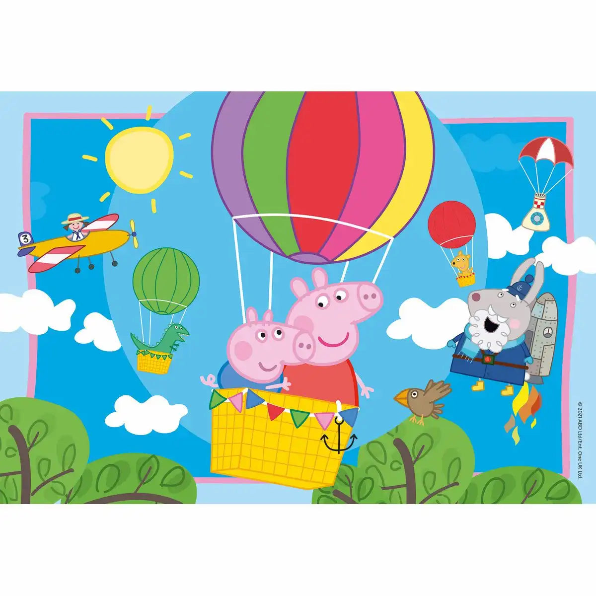 Ravensburger Puzzle 2 X 12 Teile Peppas Abenteuer