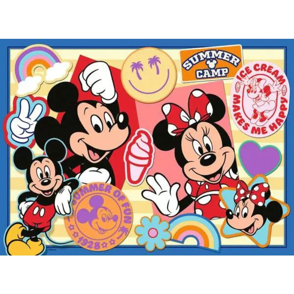 Ravensburger Puzzle 200 XXL Teile Unterwegs mit Mickey und Minnie