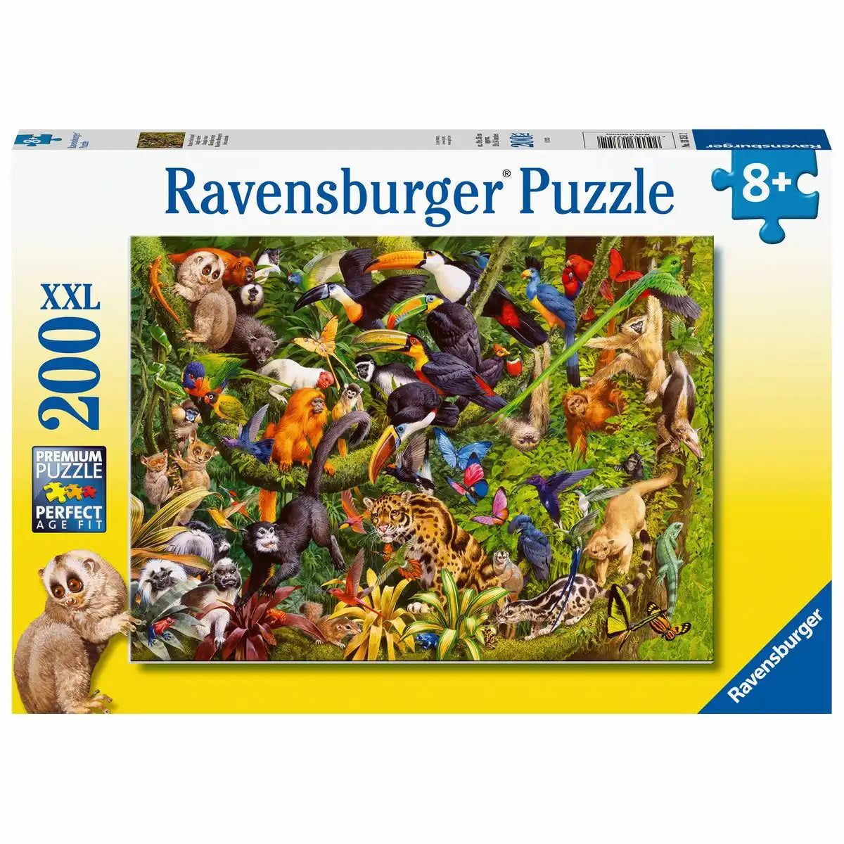 Ravensburger Puzzle 200 XXL Teile Bunter Dschungel