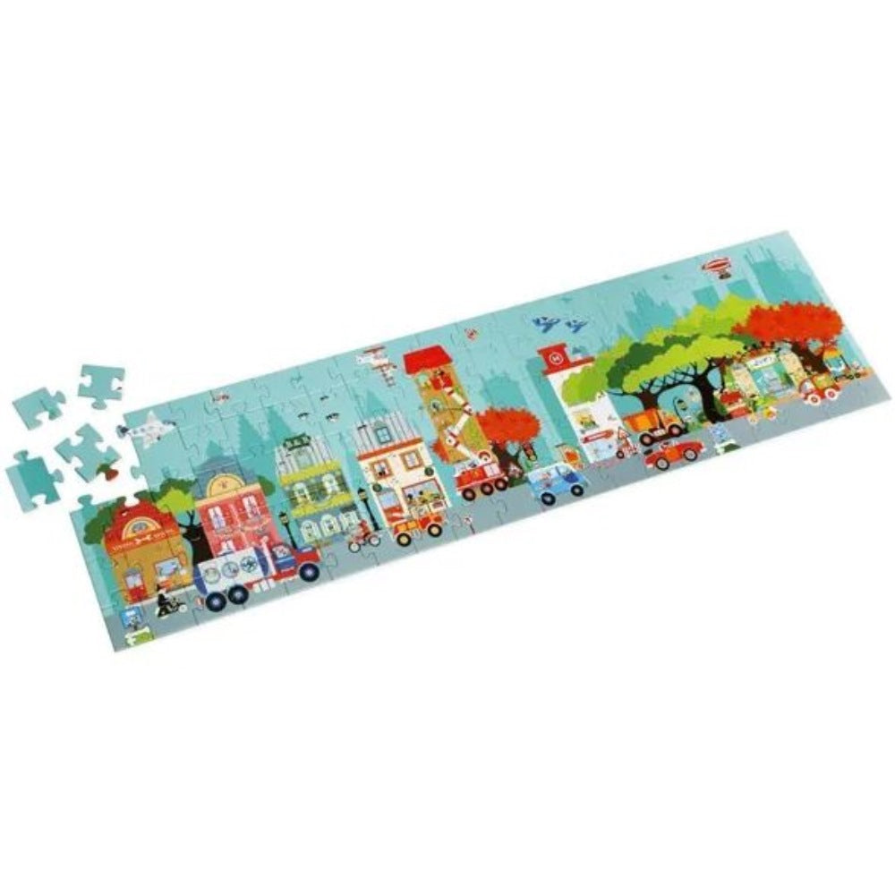 Scratch Bodenpuzzle 100 Teile Stadt