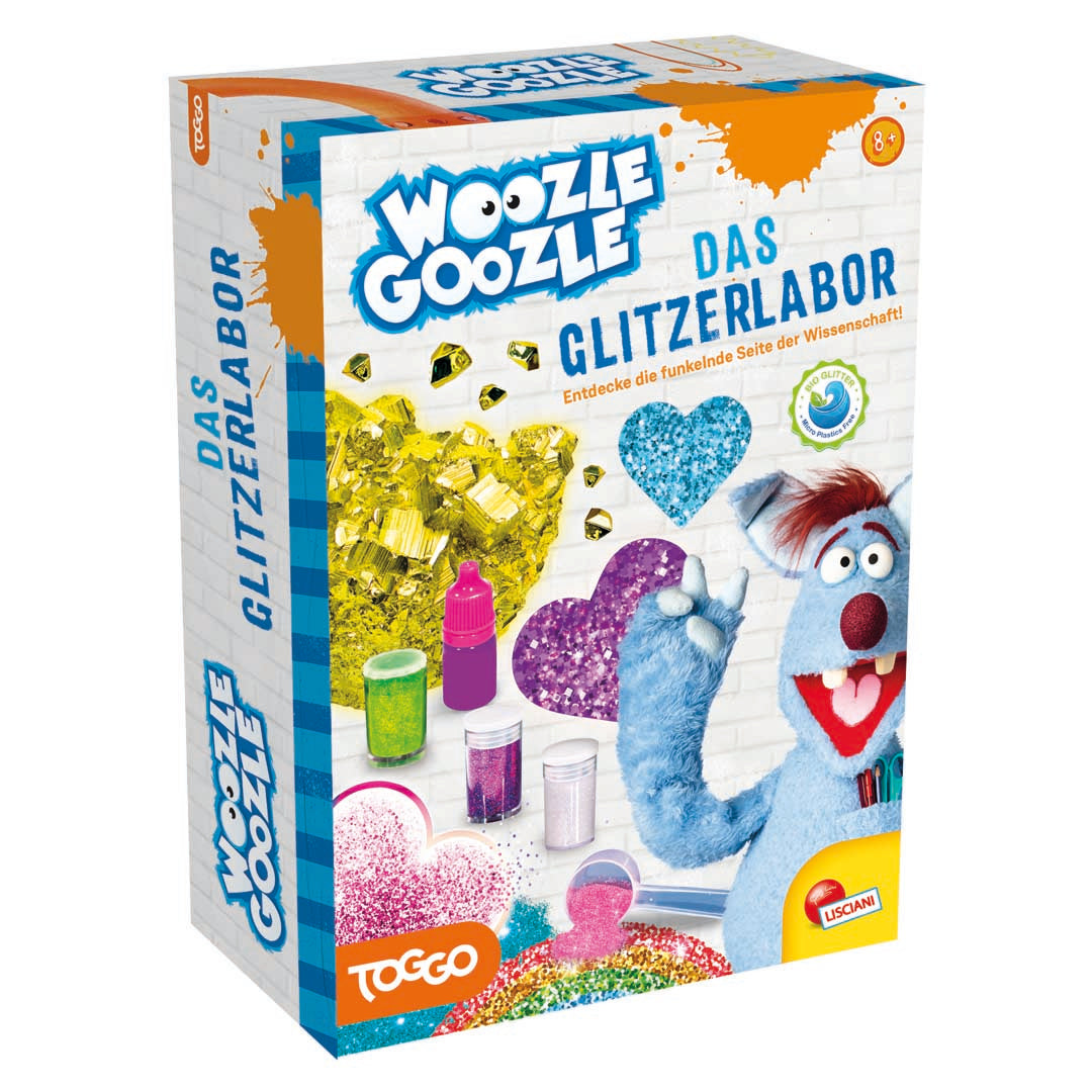 Woozle Goozle - Das Glitzerlabor, Experimentier-Set, Glitzer & Leuchtpulver