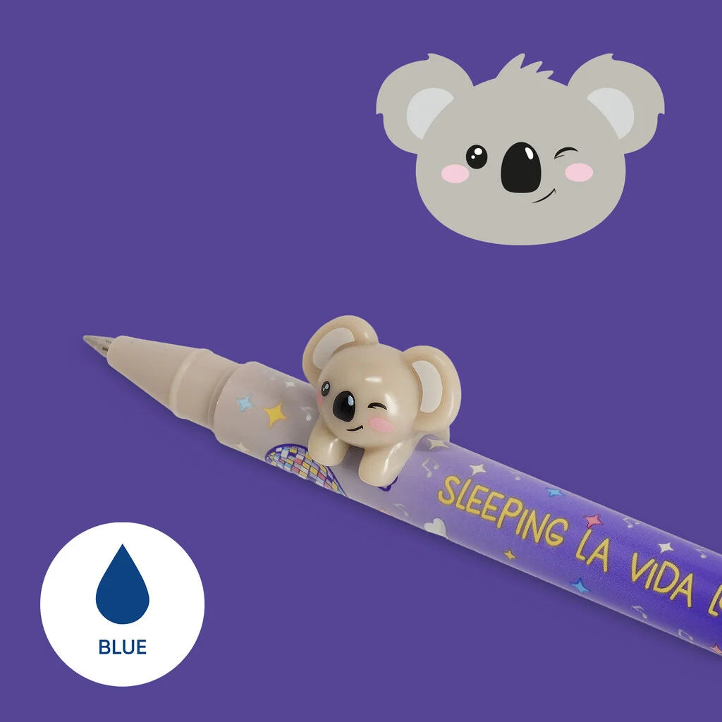 Legami Gelstift mit Deko-Tierchen Koala „Sleeping la Vida Loca“ - Lovely Friends