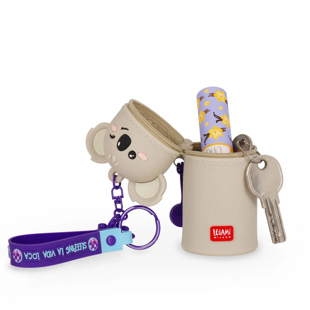 Legami Münztasche mit Schlüsselanhänger Koala - Mini Kawaii