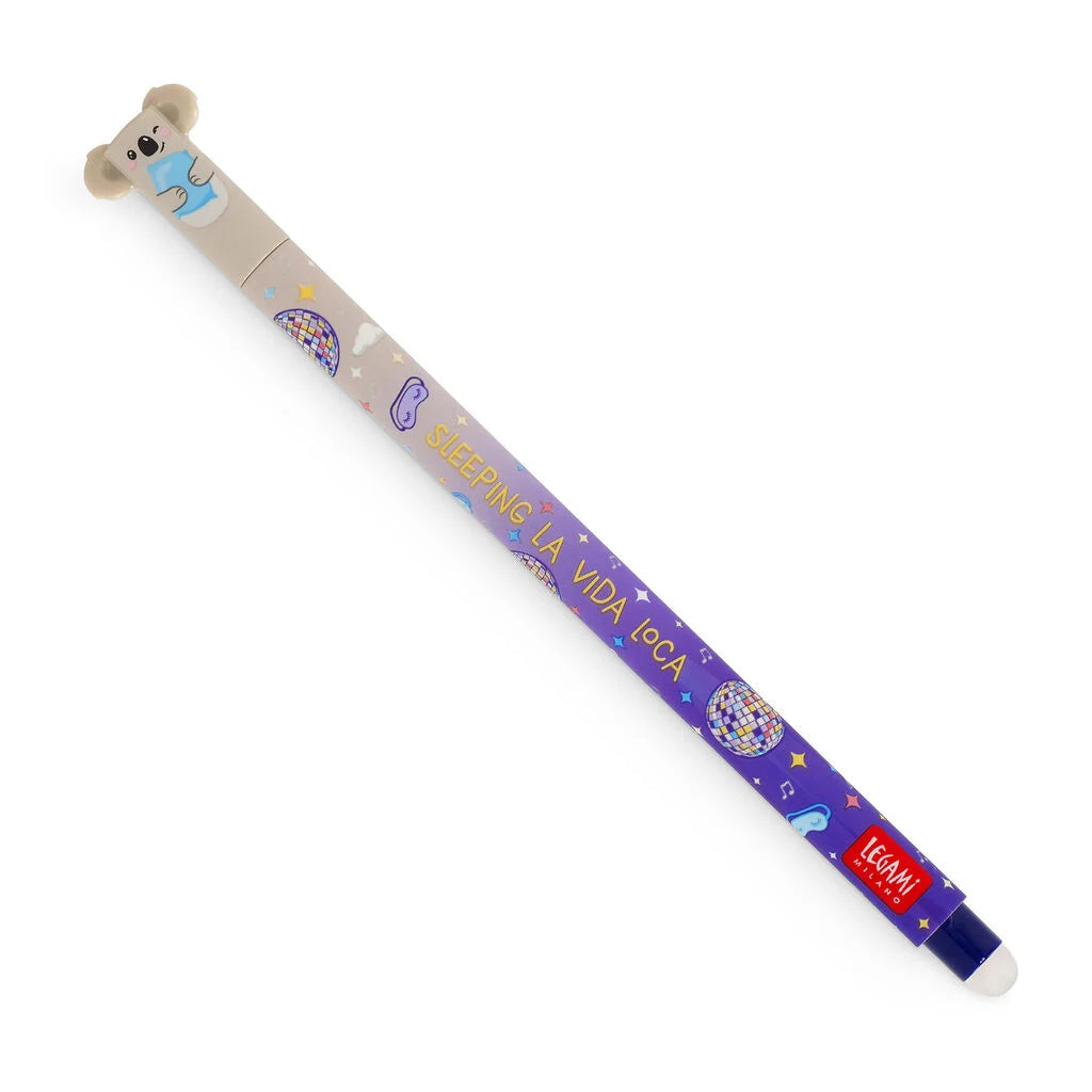 Legami Löschbarer Gelstift Koala „Sleeping la Vida Loca“ - Erasable Pen