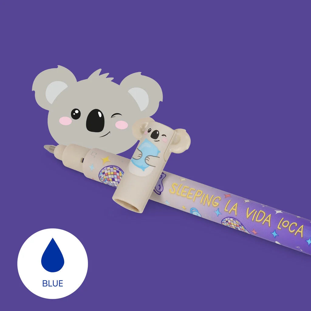 Legami Löschbarer Gelstift Koala „Sleeping la Vida Loca“ - Erasable Pen