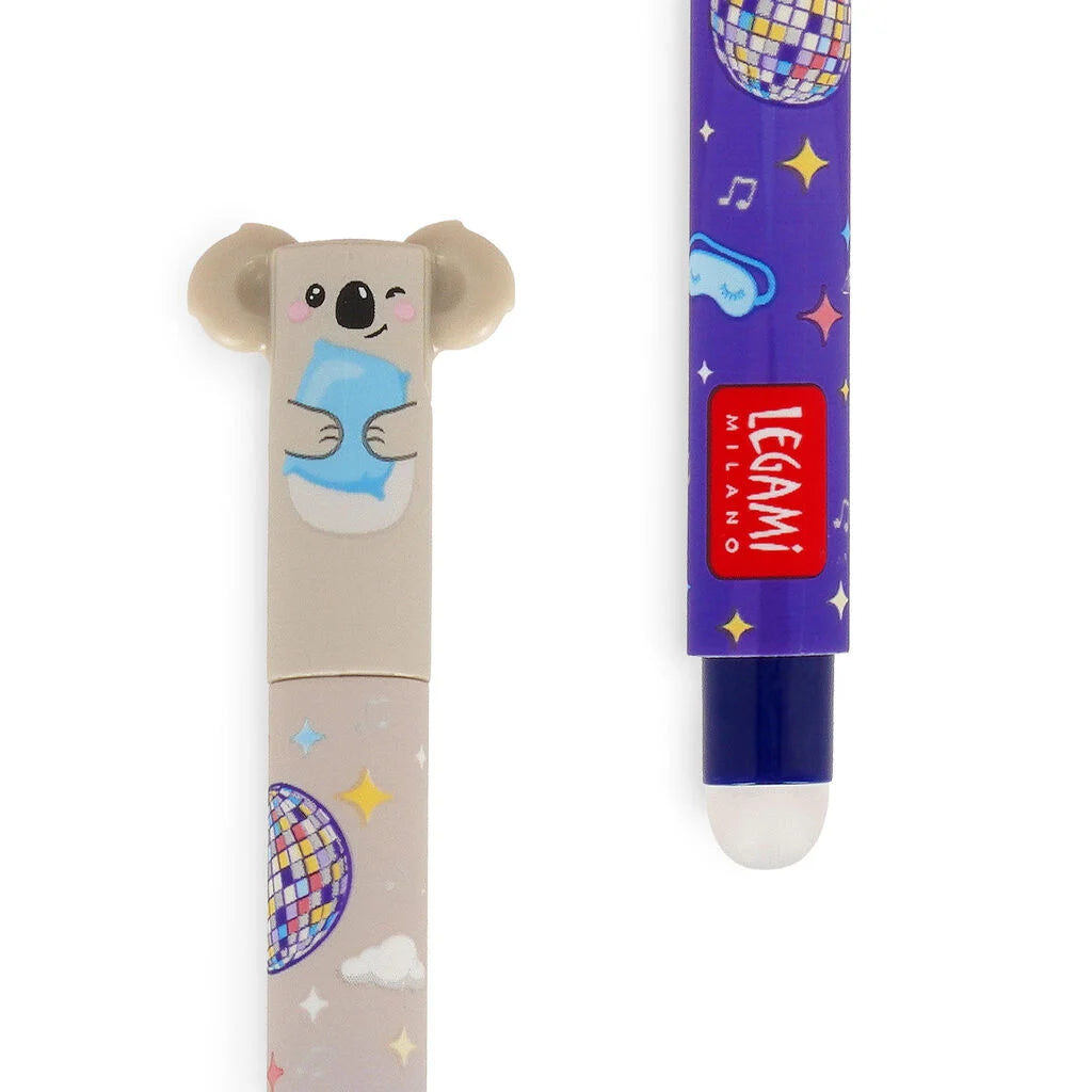 Legami Löschbarer Gelstift Koala „Sleeping la Vida Loca“ - Erasable Pen