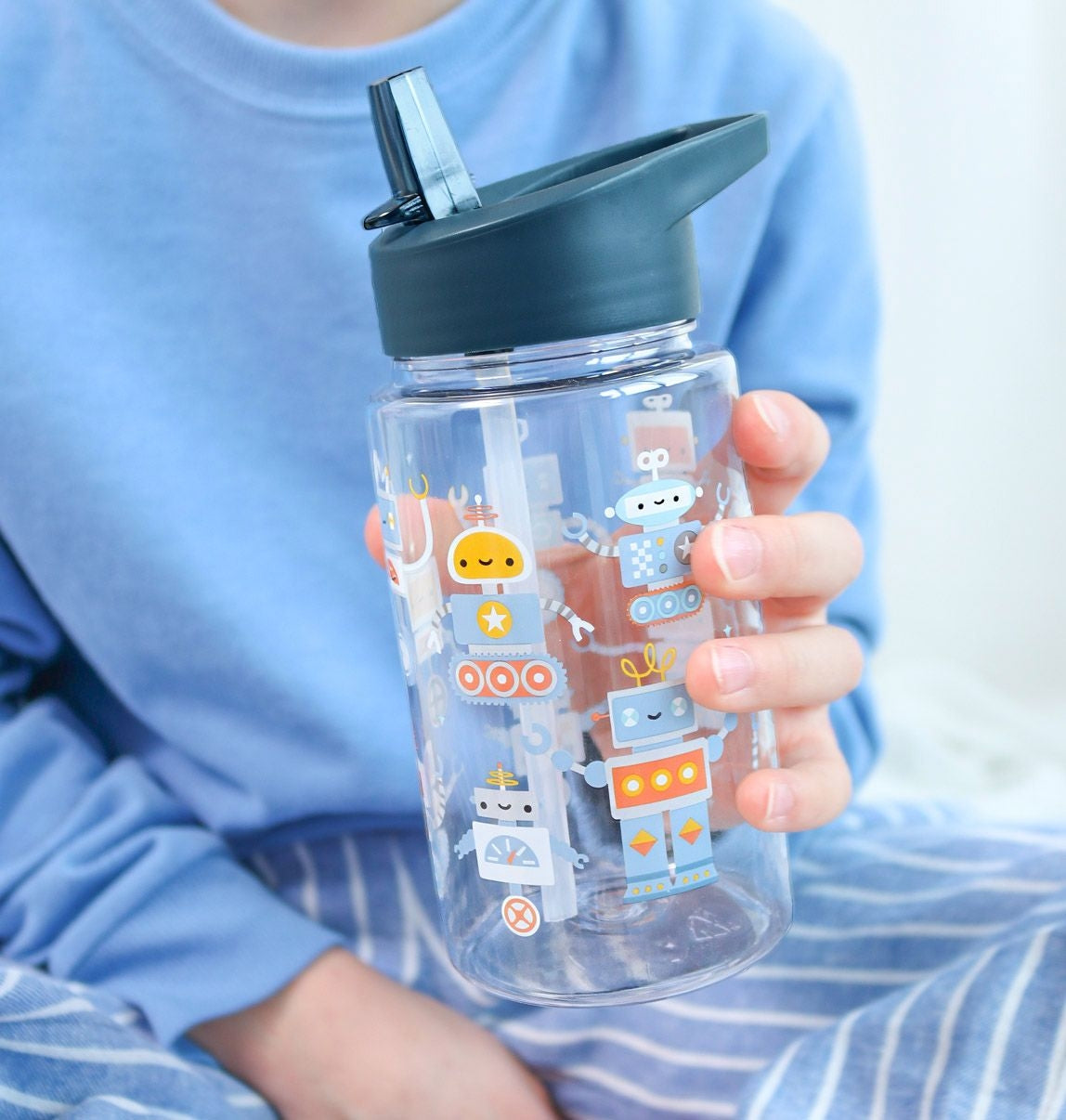 Trinkflasche Roboter