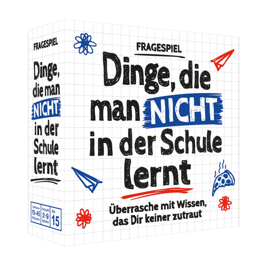 Partyspiel Dinge die man nicht in der Schule lernt