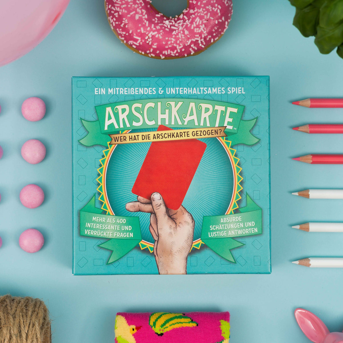 Partyspiel Arschkarte