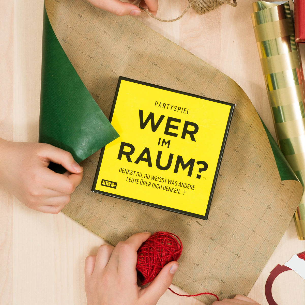 Partyspiel Wer im Raum?