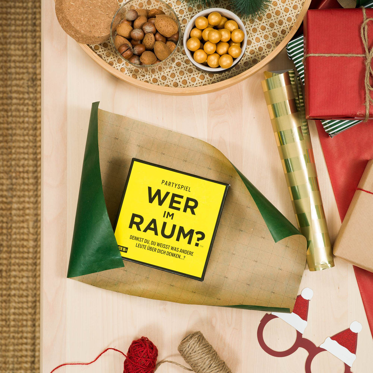 Partyspiel Wer im Raum?