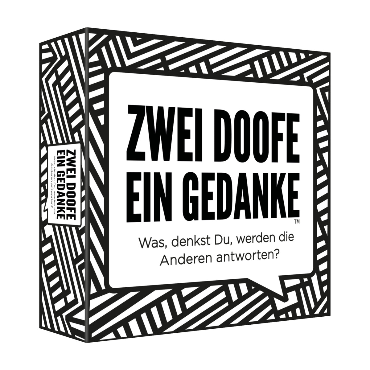 Partyspiel Zwei Doofe ein Gedanke