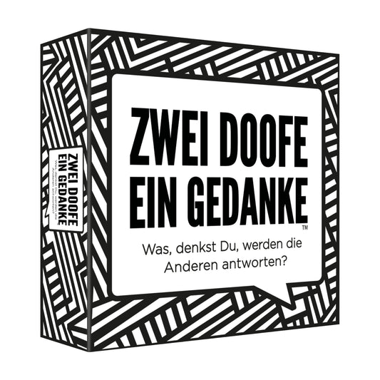 Partyspiel Zwei Doofe ein Gedanke