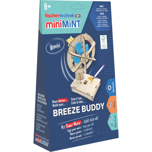 fischertechnik Holzbausatz miniMINT BreezeBuddy